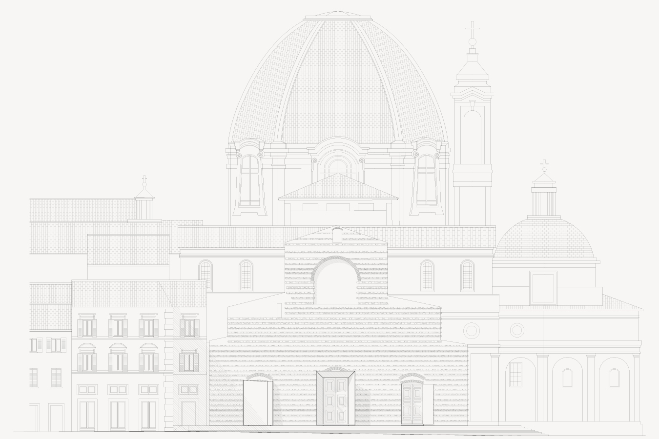 Architecture Project 004 - San lorenzo's triptych - 01